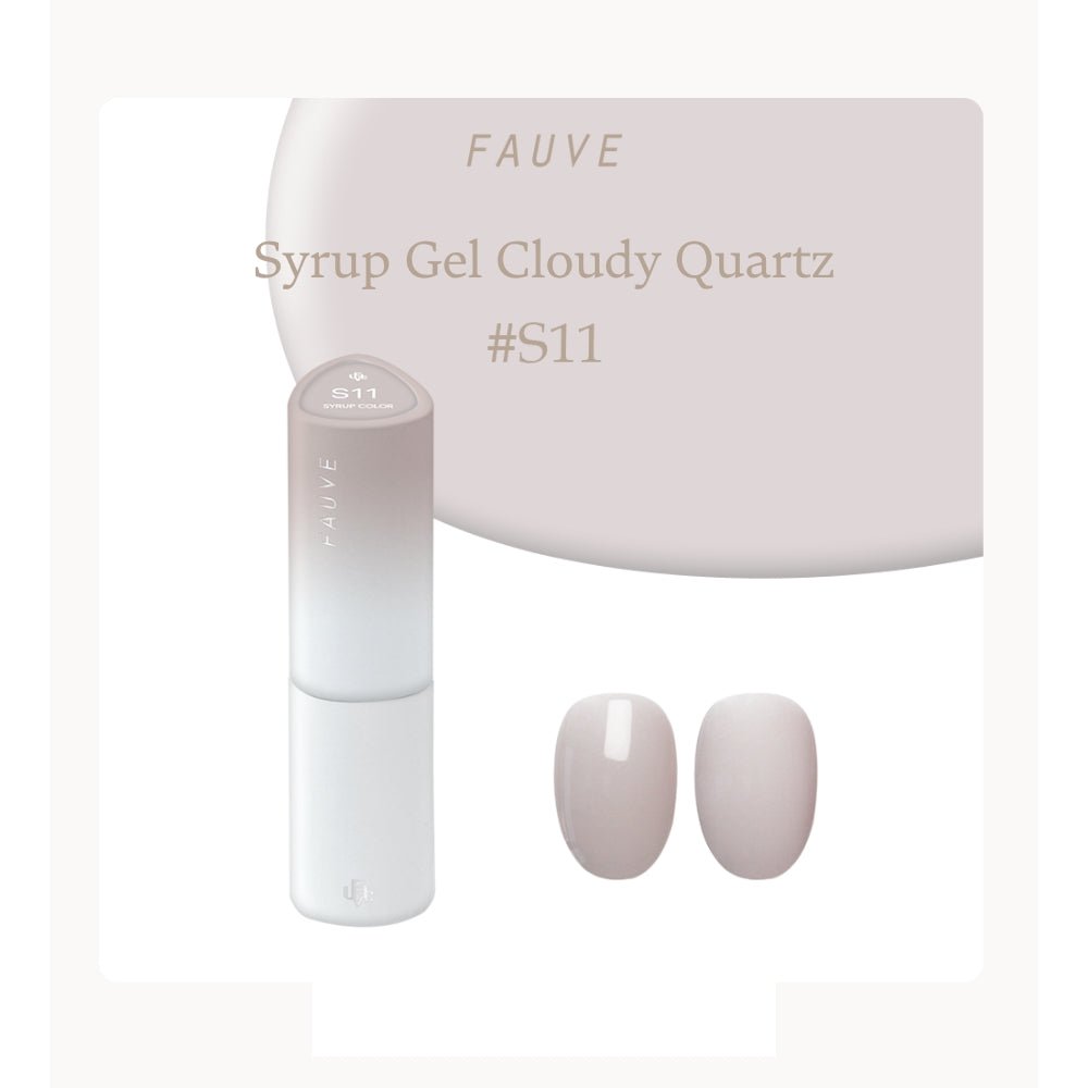 Fauve Syrup Gel Cloudy Quartz S11