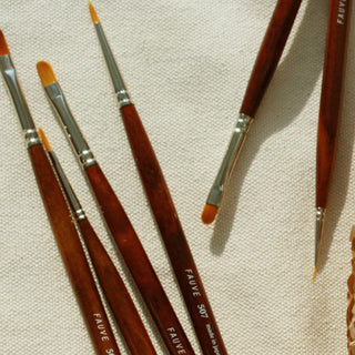 Fauve Diagonal Brush-502
