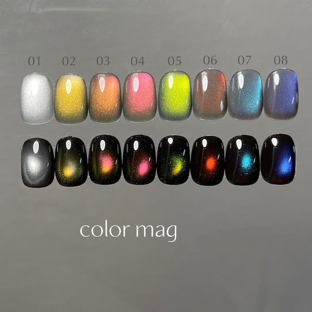 Cleto Color Mag Collection - 8 Magnetic Color Set