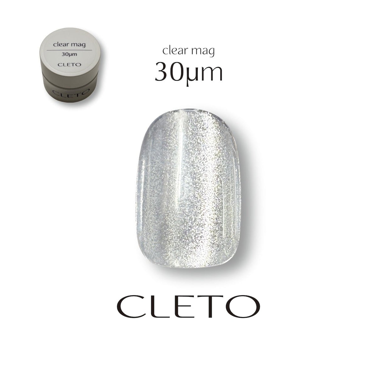 Cleto Clear Magnetic Gel MAG-30μm (Jar)