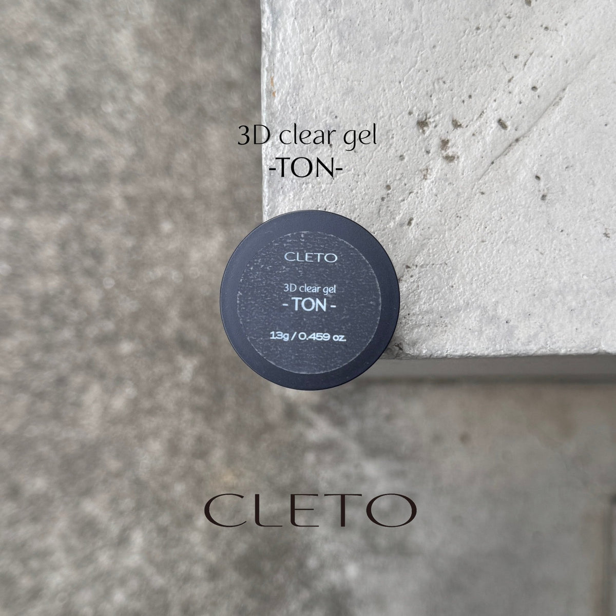 Cleto 3D clear gel TON (13g)