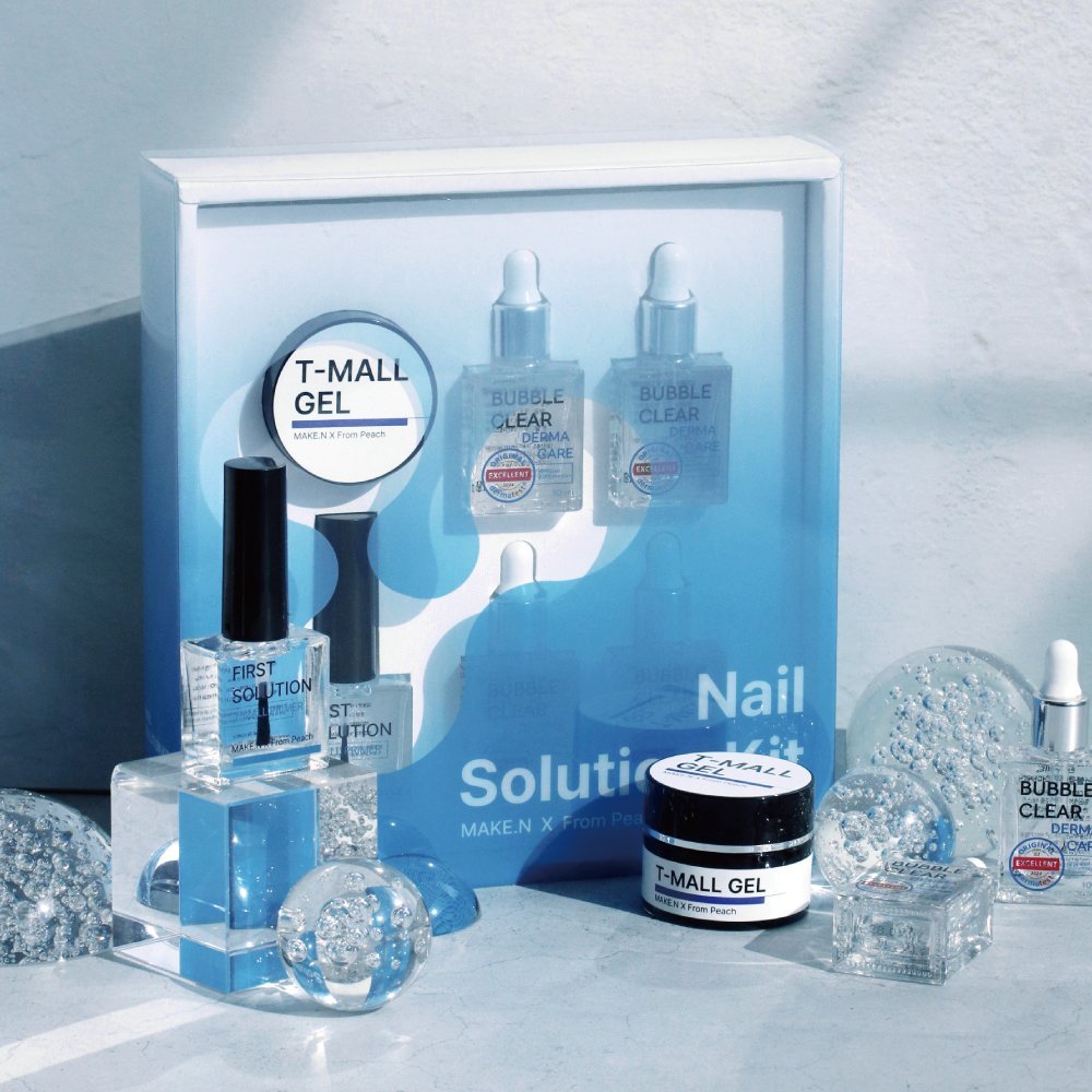 Make.N X From Peach X Hanna & Mary Nail Solution Kit