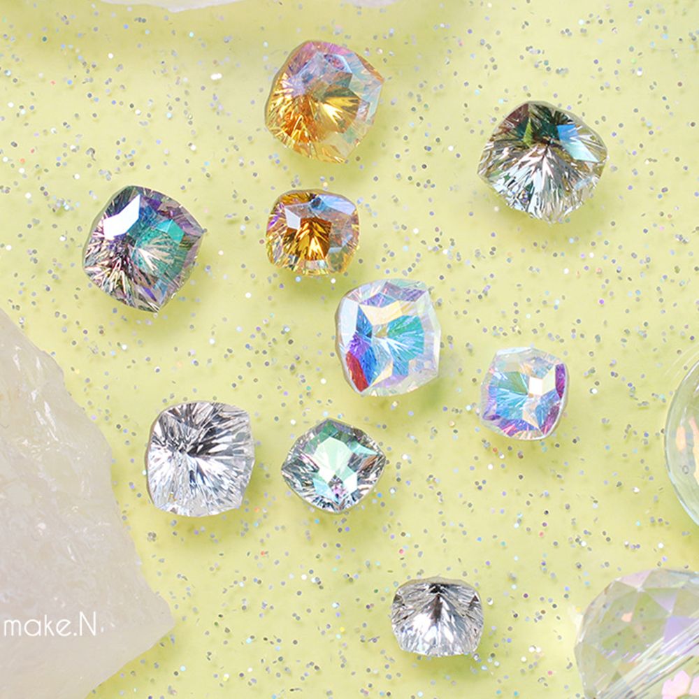 Make.N Swarovski Mystic Square Stone (4460) - 1