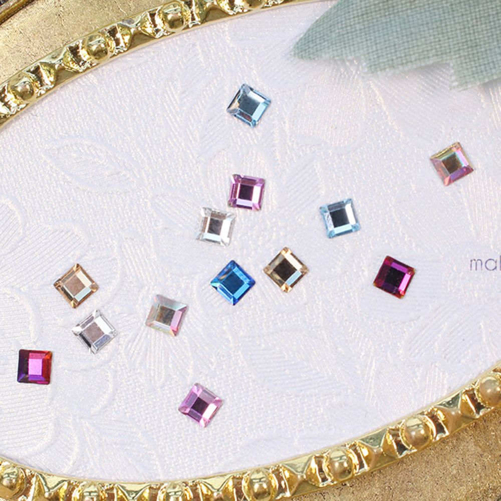 Make.N Swarovski Square Flat Stone (2400) - 1