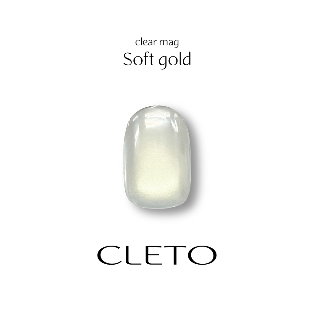 Cleto Clear Mag - Soft Gold – Zillabeau