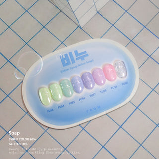 F gel Soap : Glitter syrup gel series