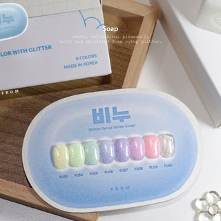 F gel Soap : Glitter syrup gel series
