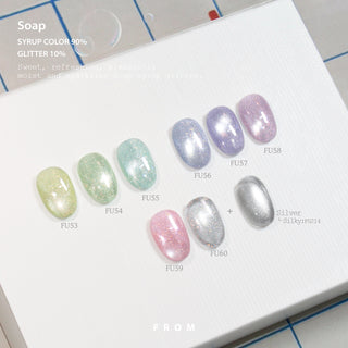 F gel Soap : Glitter syrup gel series