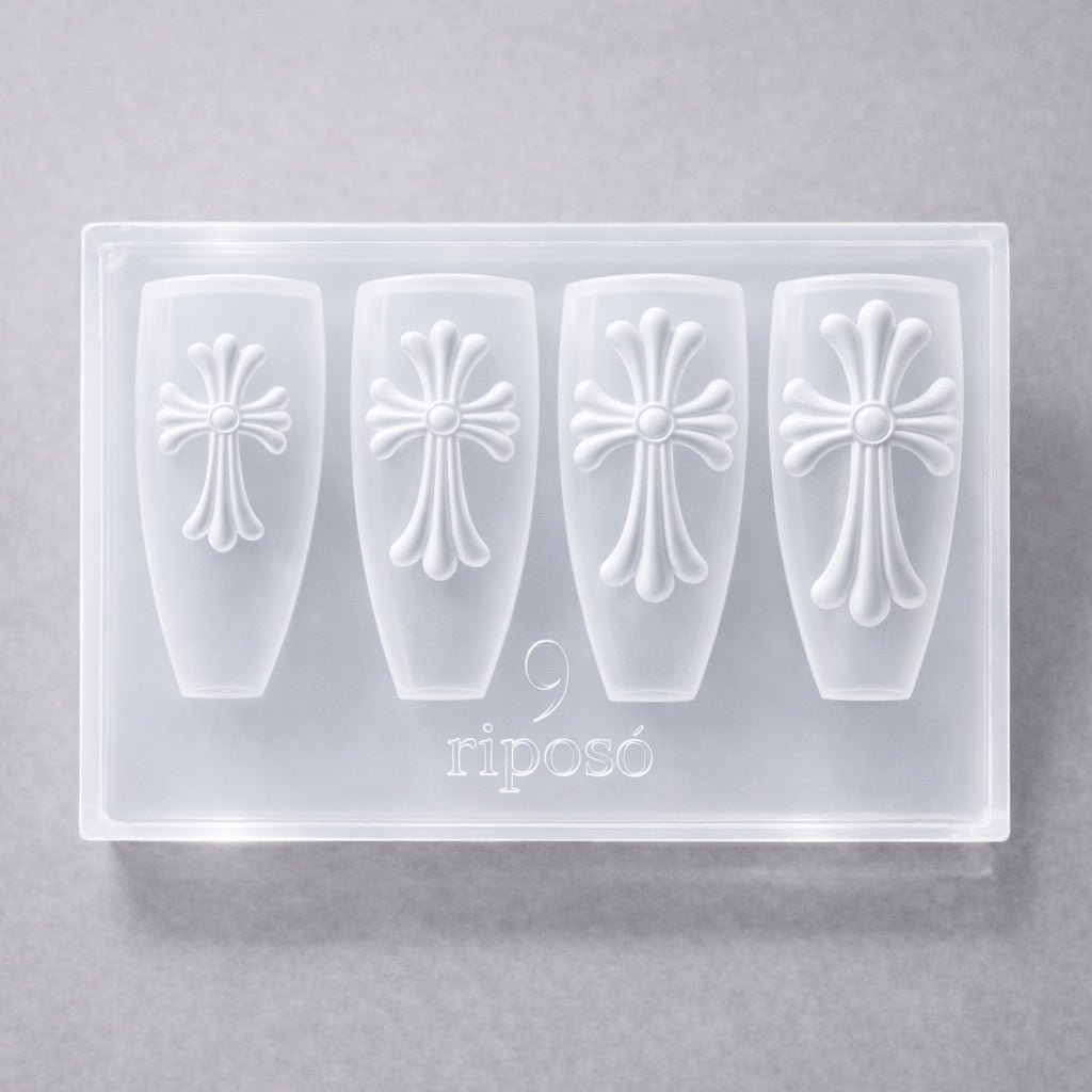 riposo Cross Nail Art Mold (4 Sizes)