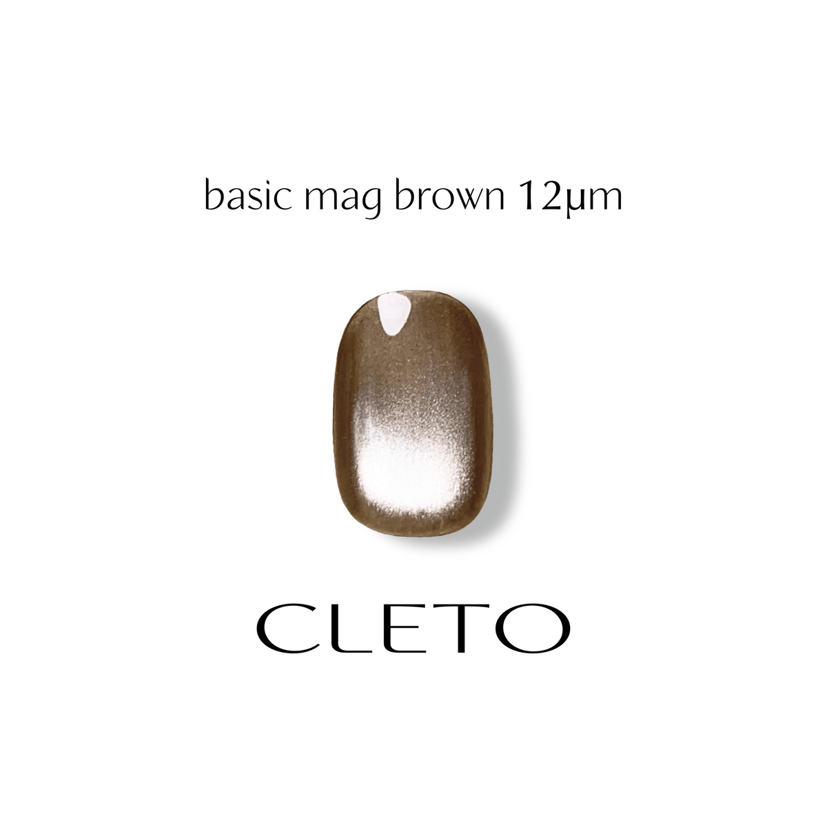 Cleto Basic Magnetic Gel - Brown 12pm
