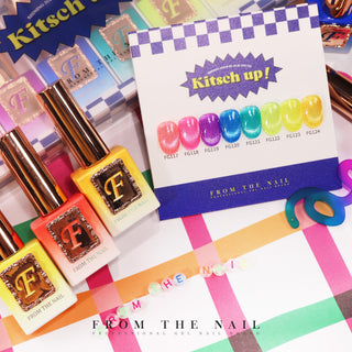 F Gel Kitsch Up Collection - 8 Magnetic Color Set