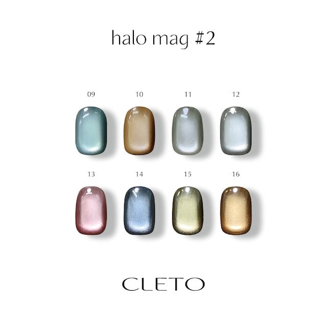 Cleto Halo Mag Collection #2 - 8 Magnetic Color Set