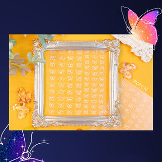 Zillabeau Make.N Light Butterfly Stickers