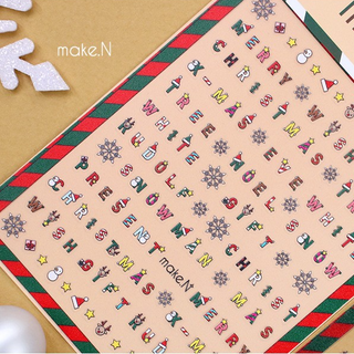 Make.N Holidays Nail Stickers (6 Types) - 7