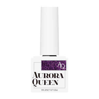 Aurora Queen Glitter Gel AQ-030 Plum