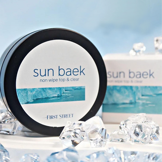 1st Street Sun Baek Non-wipe Top & Clear Gel 50g