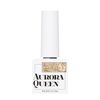 Aurora Queen Glitter Gel AQ-065 Golden Beryl