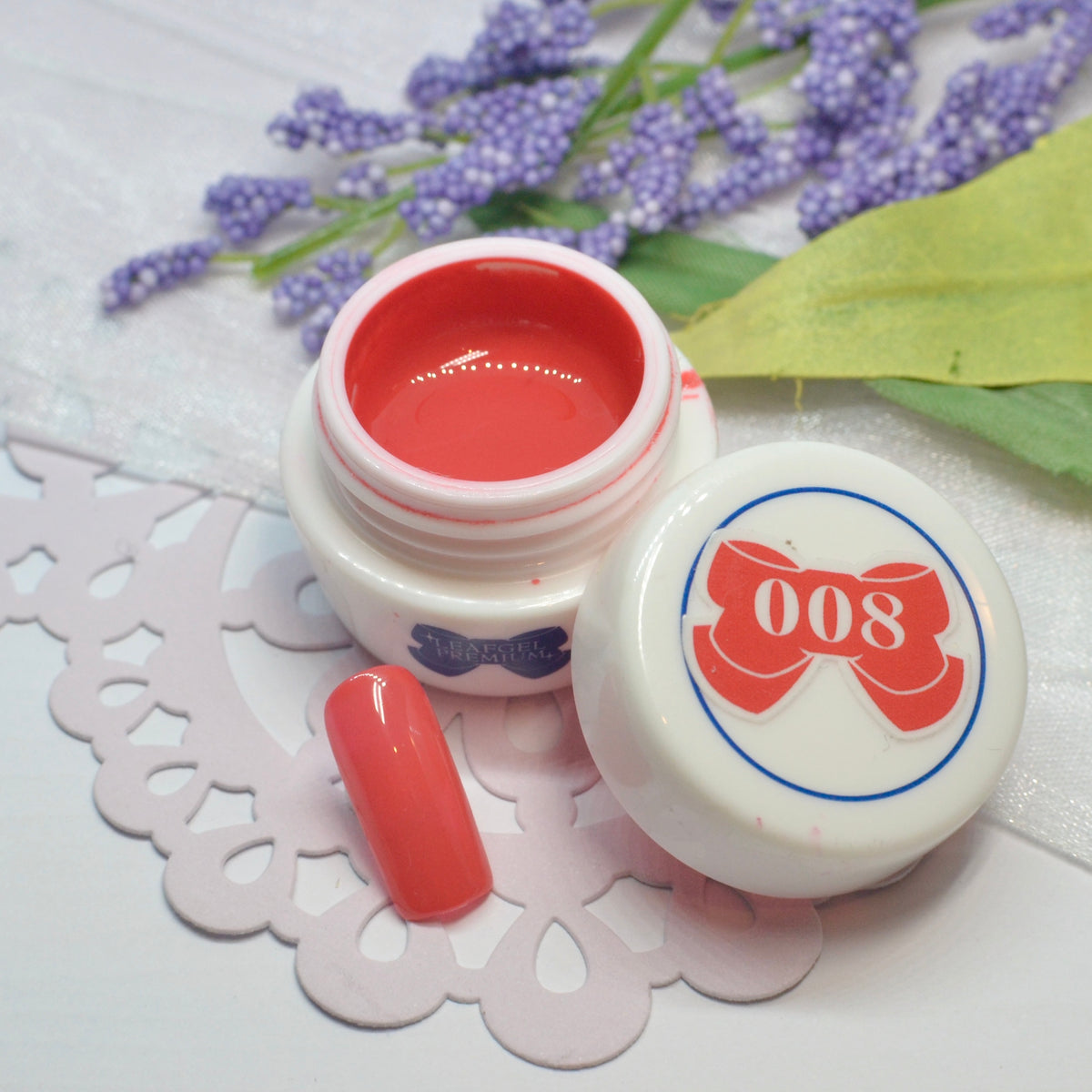 Leafgel Color Gel 008 Bright Red