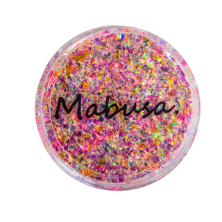 Mabusa Pink Confetti Glitter