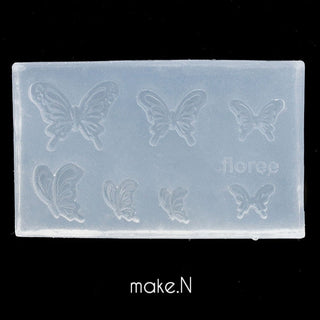 Zillabeau Make.N 3D Butterfly Nail Art Mold