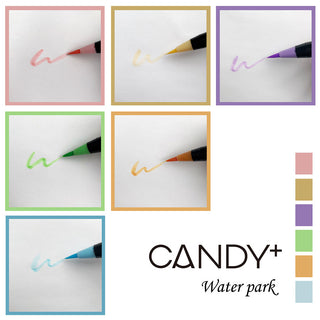 Candy+ Water Park Series Watercolor Pens