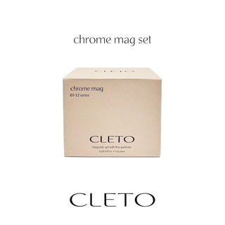 Cleto Chrome Mag Collection - 12 Magnetic Color Set