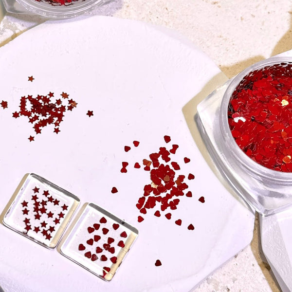 riposo Mini Heart&star - Red Set