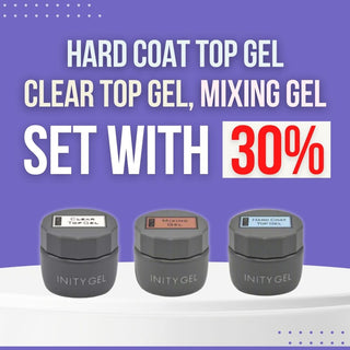 2025 BF Inity Hard Top Gel, Clear Gel, Mixing Gel Set