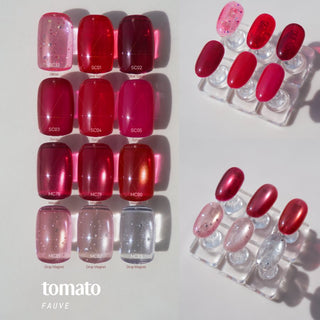 Fauve Tomato : Glitter&Syrup&Magnet Red Collection