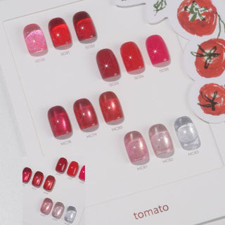 Fauve Tomato : Glitter&Syrup&Magnet Red Collection
