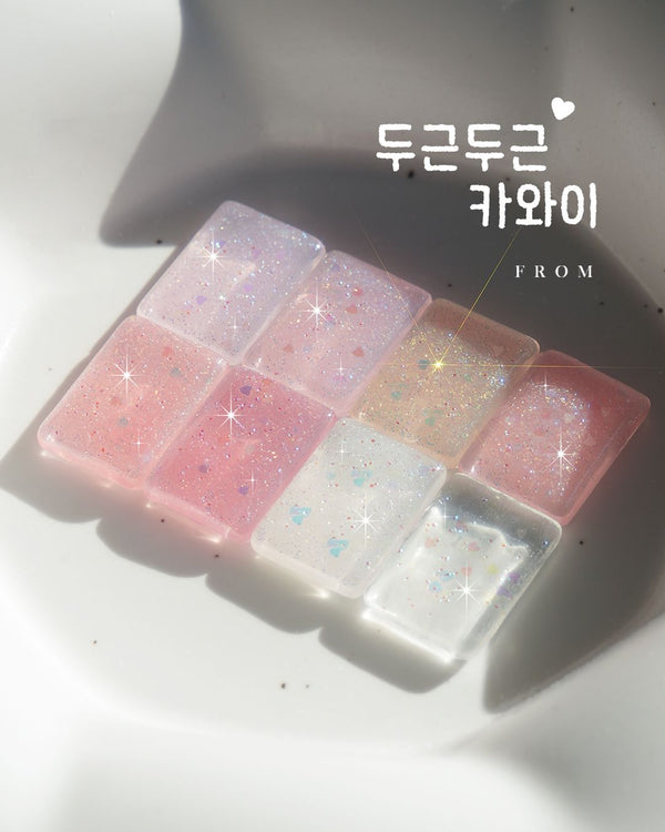 F Gel Doki Doki Kawaii Collection – 8 Glitter Gel