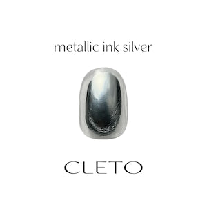 Cleto Metallic Ink Silver