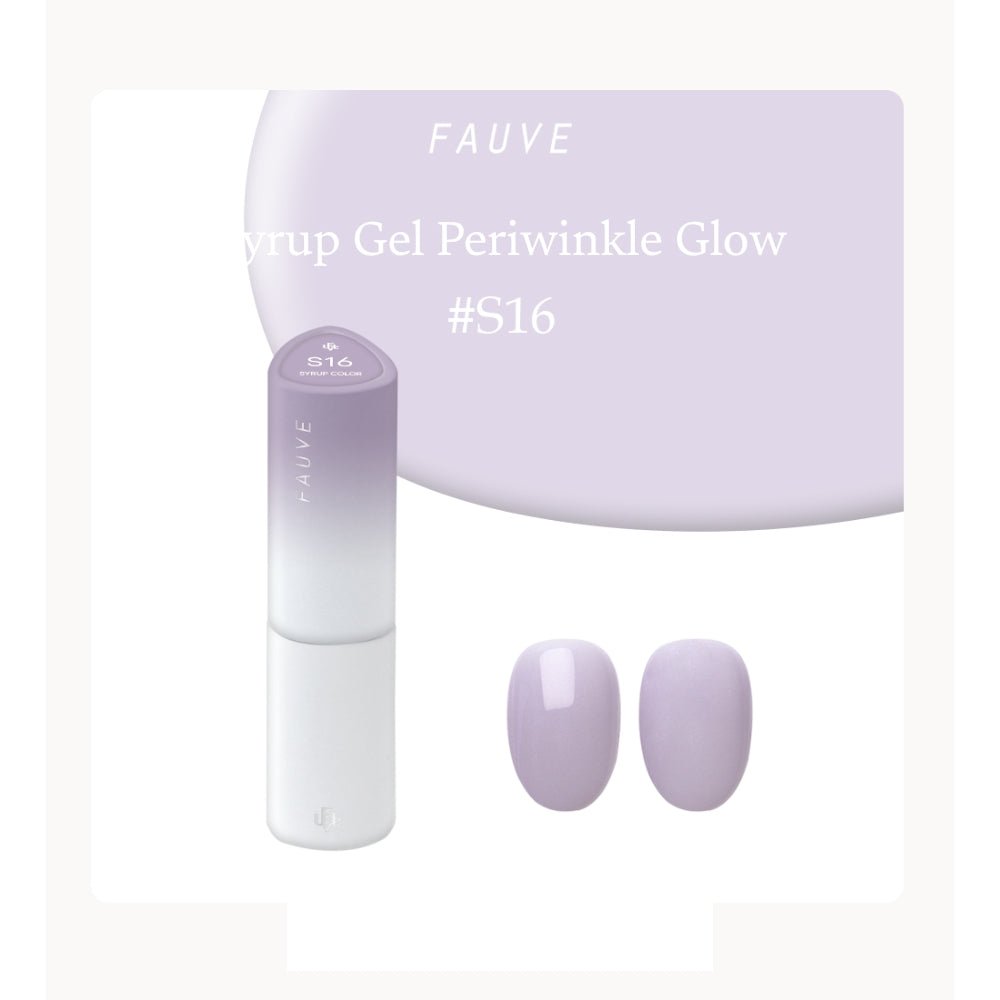 Fauve Syrup Gel Periwinkle Glow S16