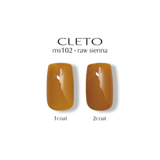 Cleto Syrup Color Gel MS102 - Raw Sienna