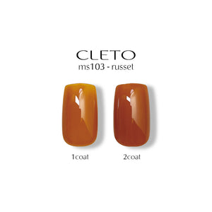 Cleto Syrup Color Gel MS103 - Russet