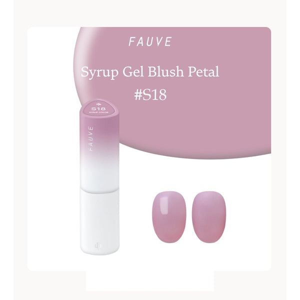 Fauve Syrup Gel Blush Petal S18