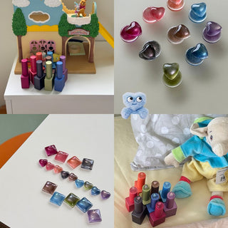 F Gel MiNi MONSTER Collection – 9 Magnetic Colors + 2 Magnets