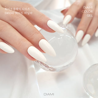 Diami Color Gel SW1042 White Vanilla