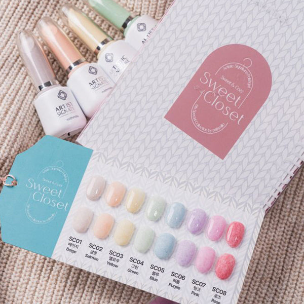 Mithmillo Sweet Closet Collection - 8 Glitter Syrup Color Set