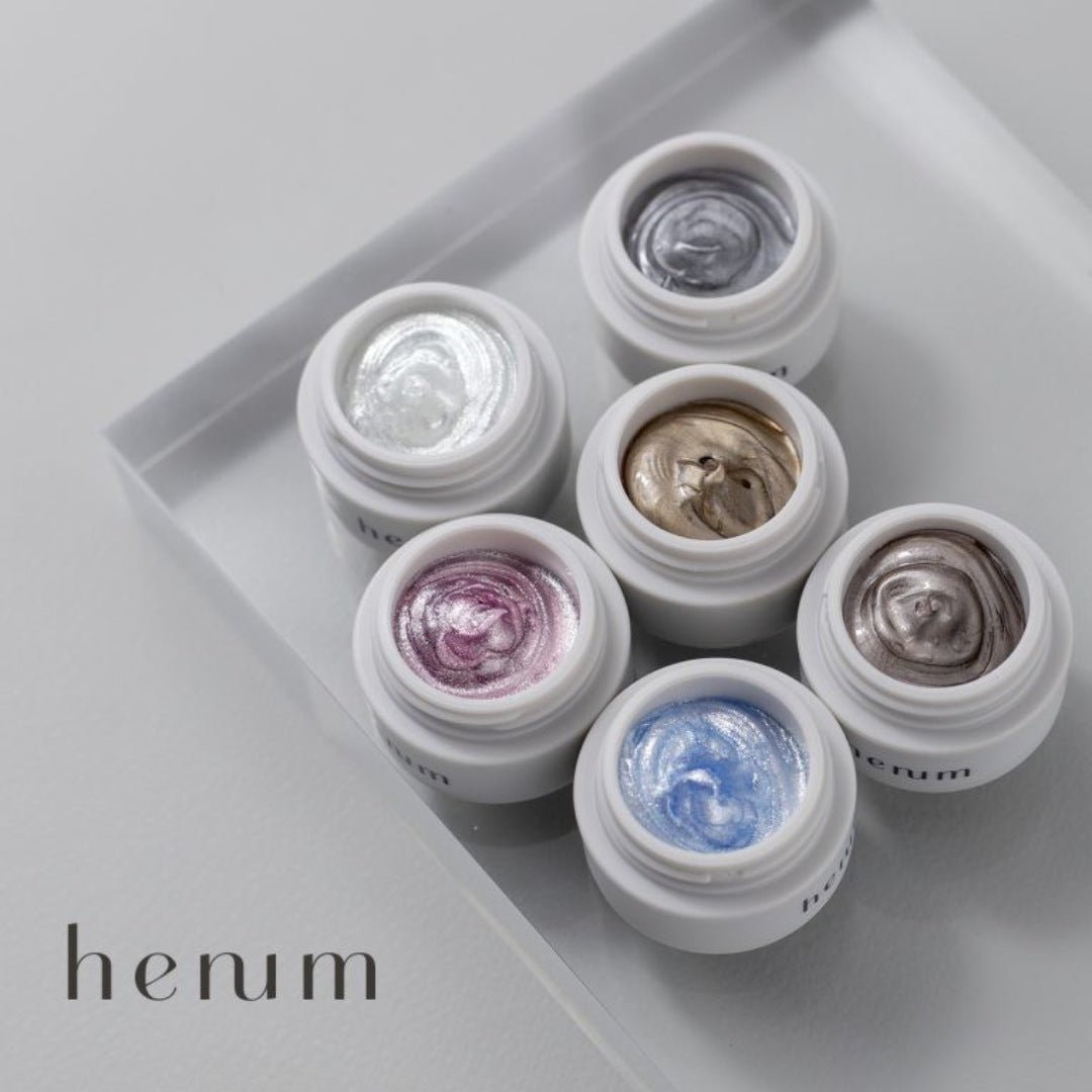 Henum Gloss Paste Gel Collection #2 - 6 Color Set