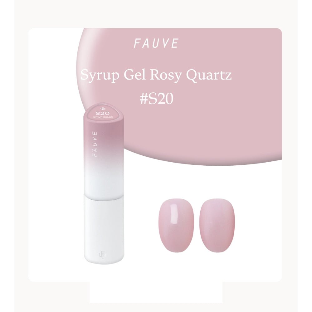 Fauve Syrup Gel Rosy Quartz S20