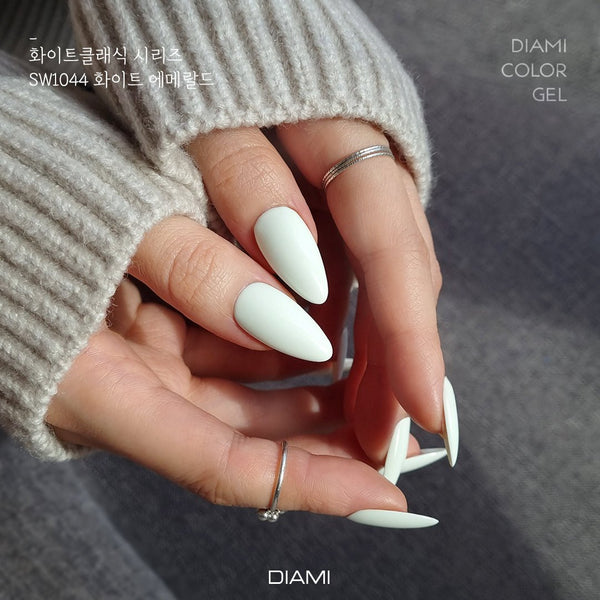 Diami Color Gel SW1044  White Emerald