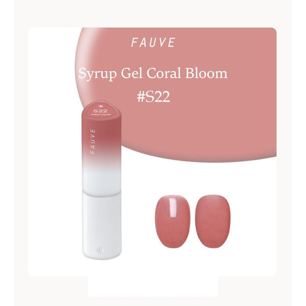 Fauve Syrup Gel Coral Bloom S22