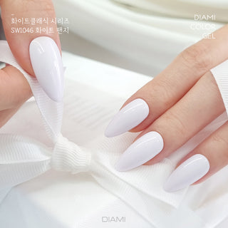 Diami Color Gel SW1046  White Lavender