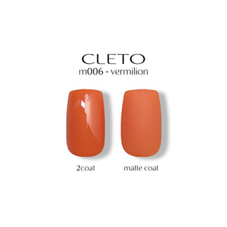 Cleto Color Gel M006 - Vermilion