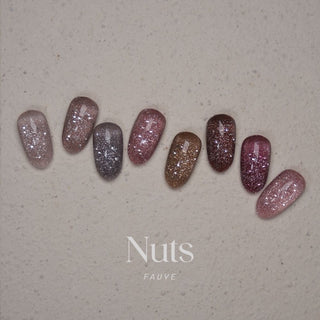 Fauve Nuts : Reflective Glitter Collection