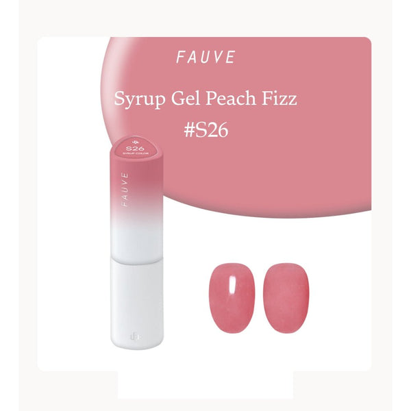 Fauve Syrup Gel Peach Fizz S26