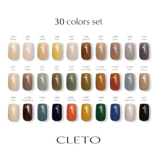 Cleto 30 Color Full Set