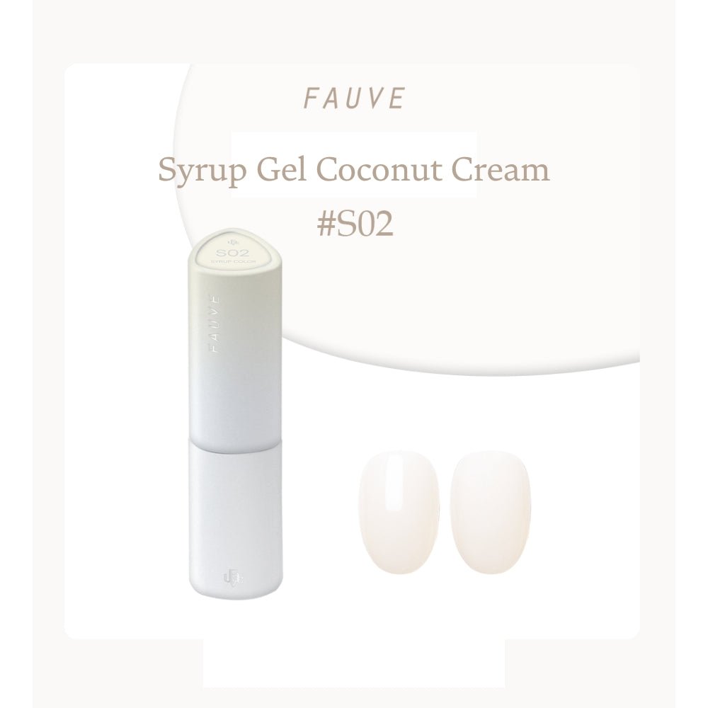 Fauve Syrup Gel Coconut Cream S02