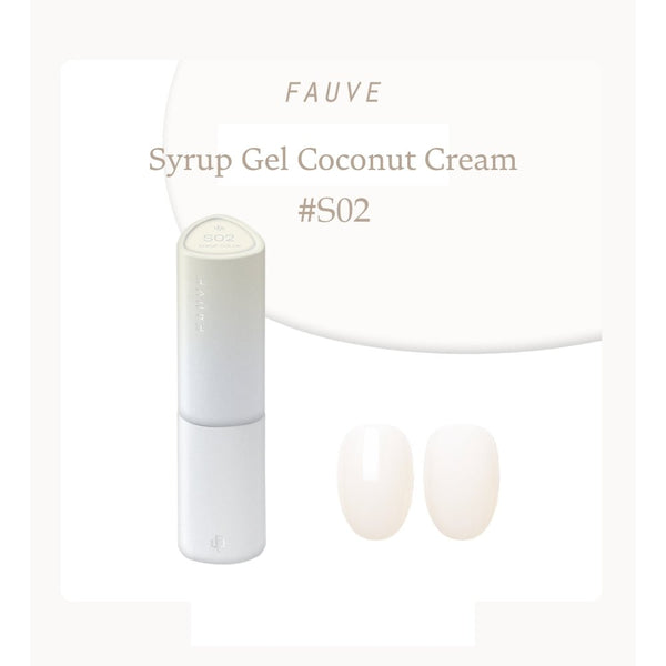 Fauve Syrup Gel Coconut Cream S02